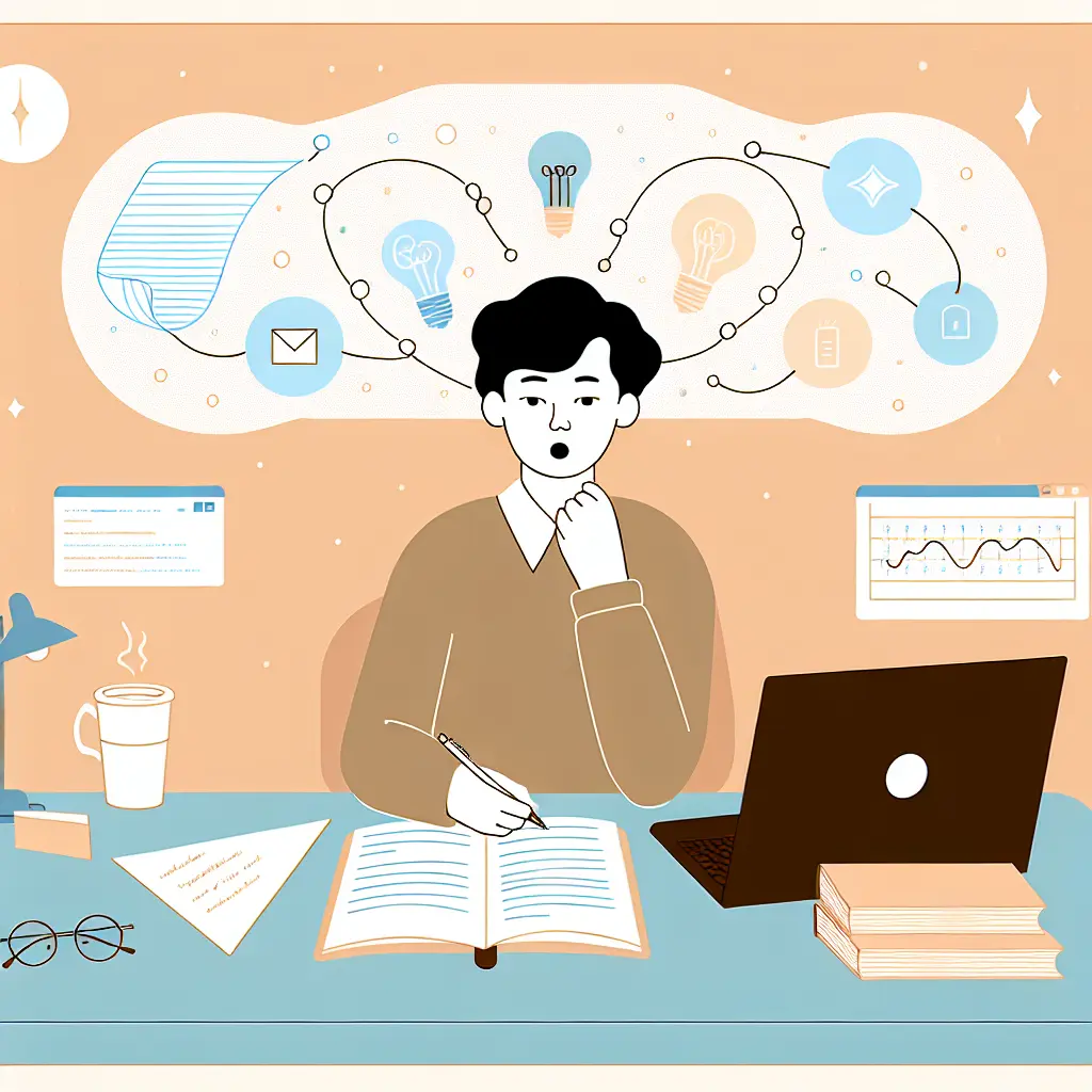 Creative representation of developing authentic academic writing voice