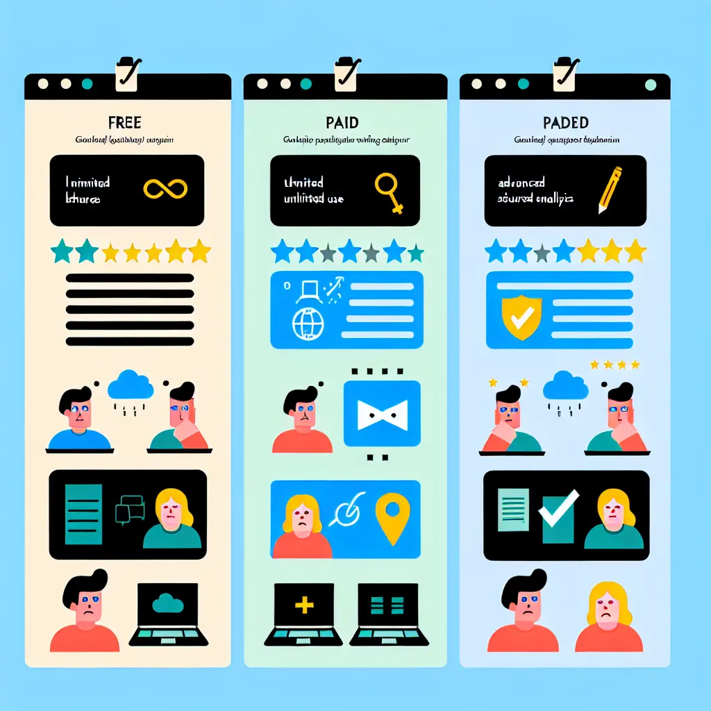 Vergelijking tussen gratis, betaalde en hoogwaardige AI-schrijftools