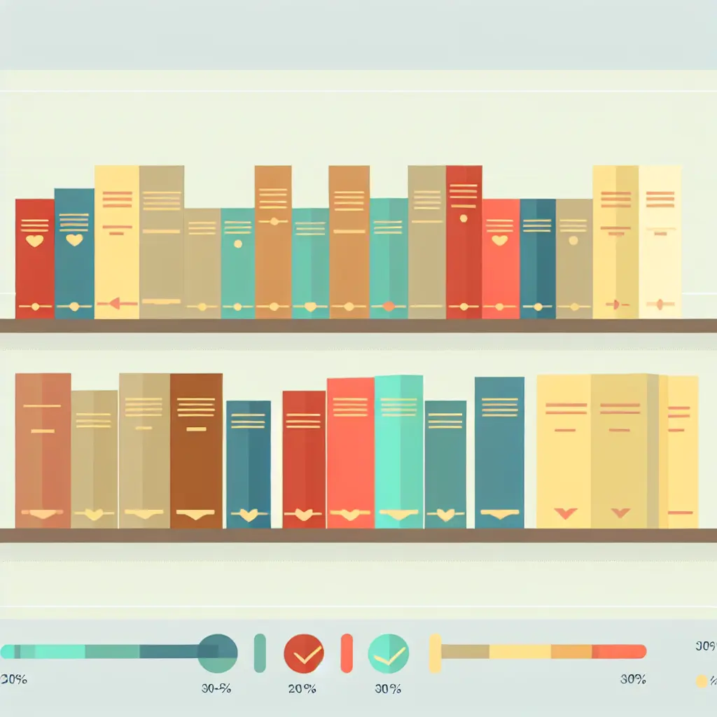 Visuele representatie van onevenwichtige hoofdstukken in een proefschrift