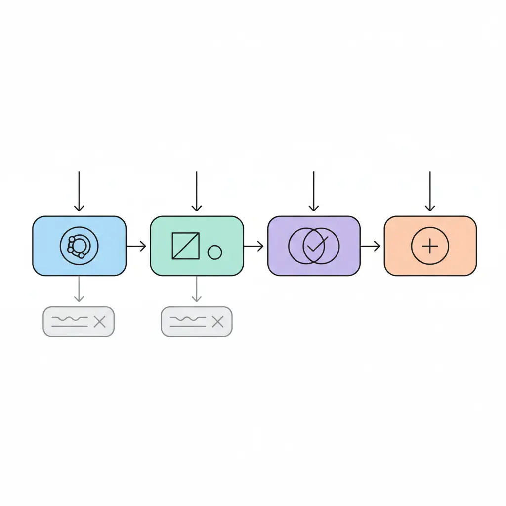 Side-by-side comparison of Chicago Notes-Bibliography, Chicago Author-Date, and Harvard citation style structures illustrated as flat-vector infographic panels