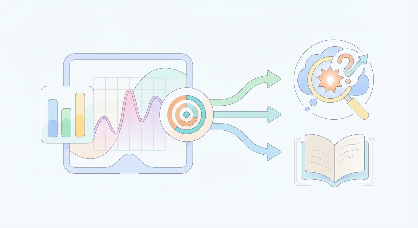Diagram showing how thesis results and data flow into analysis and interpretation for the dissertation results chapter