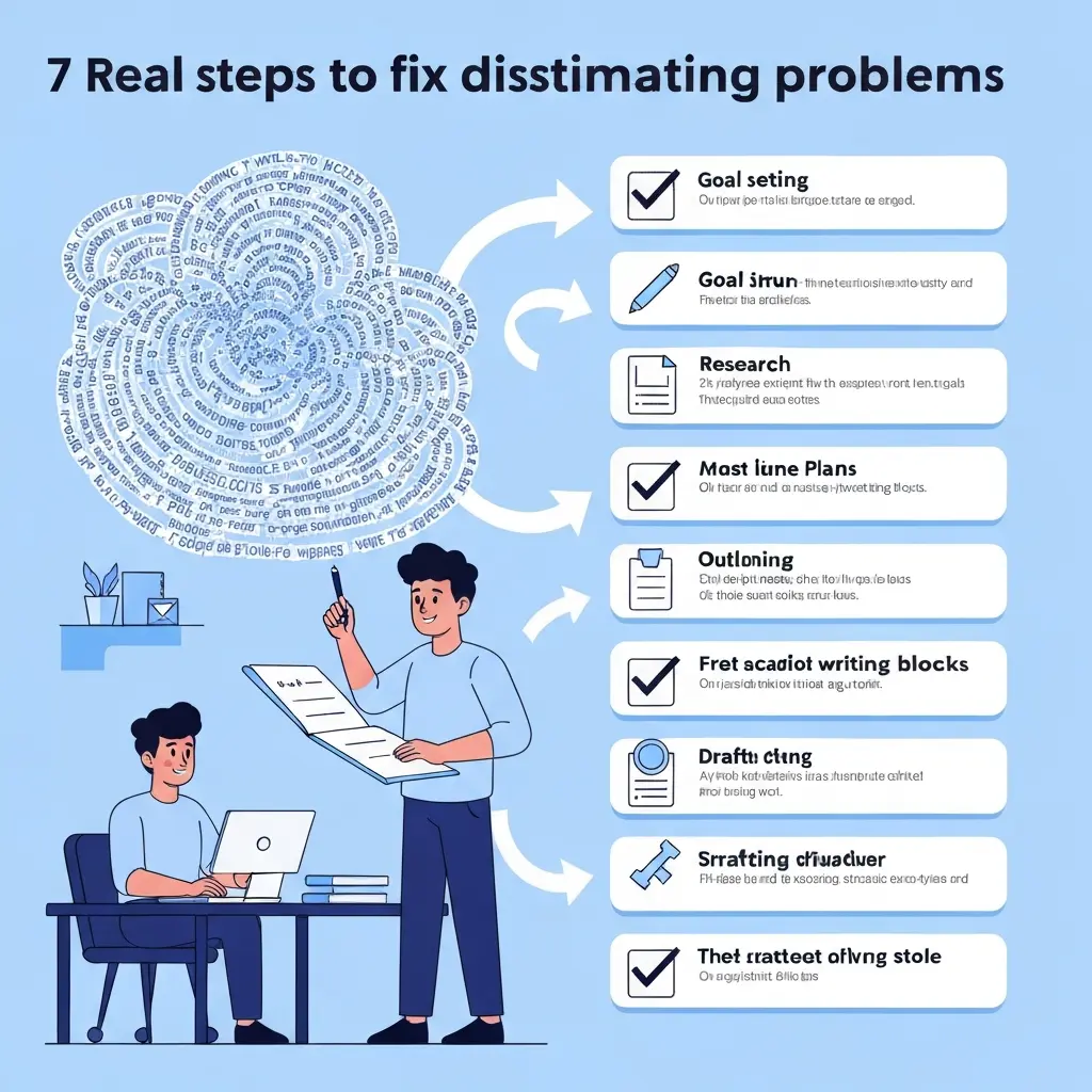 Dissertation Writing Fix: 7 Real Steps in 2024