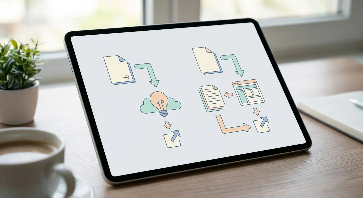 ChatGPT vs Tesify AI thesis writing tools comparison — two parallel dissertation workflows side by side