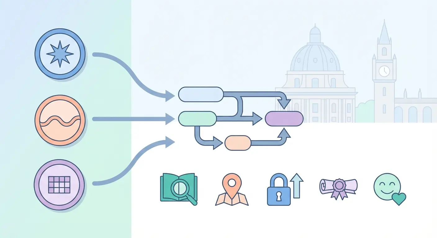 Visual decision framework for shortlisting UK universities using multiple ranking systems and filters