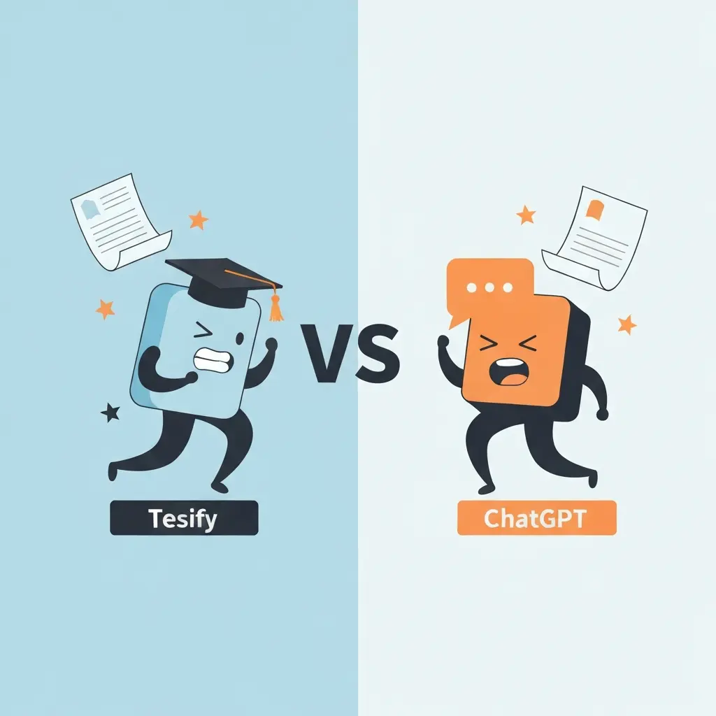Tesify vs ChatGPT for Thesis Writing 2026: Which One Actually Helps You Graduate?