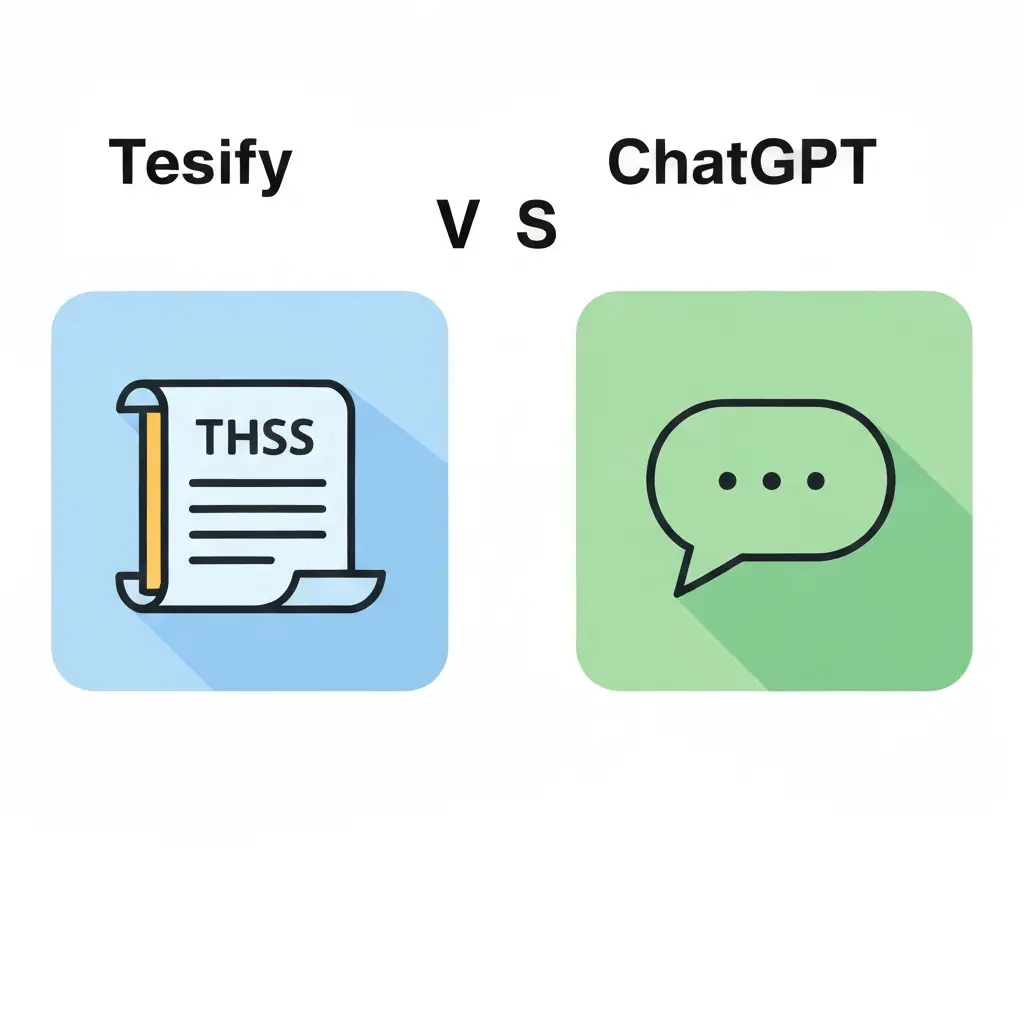 Tesify vs ChatGPT for Thesis Writing: Detailed Comparison 2026
