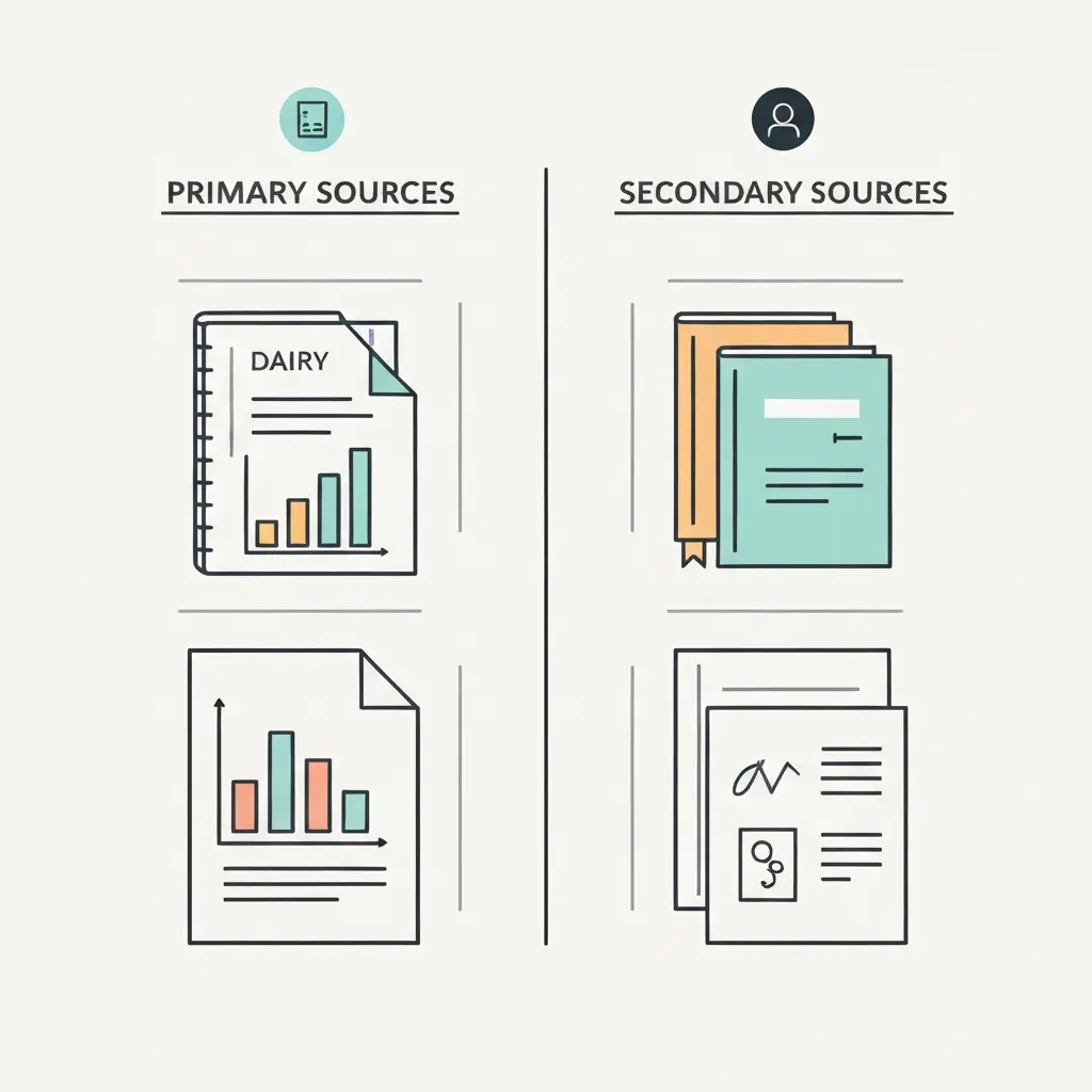 What Is the Difference Between Primary and Secondary Sources?
