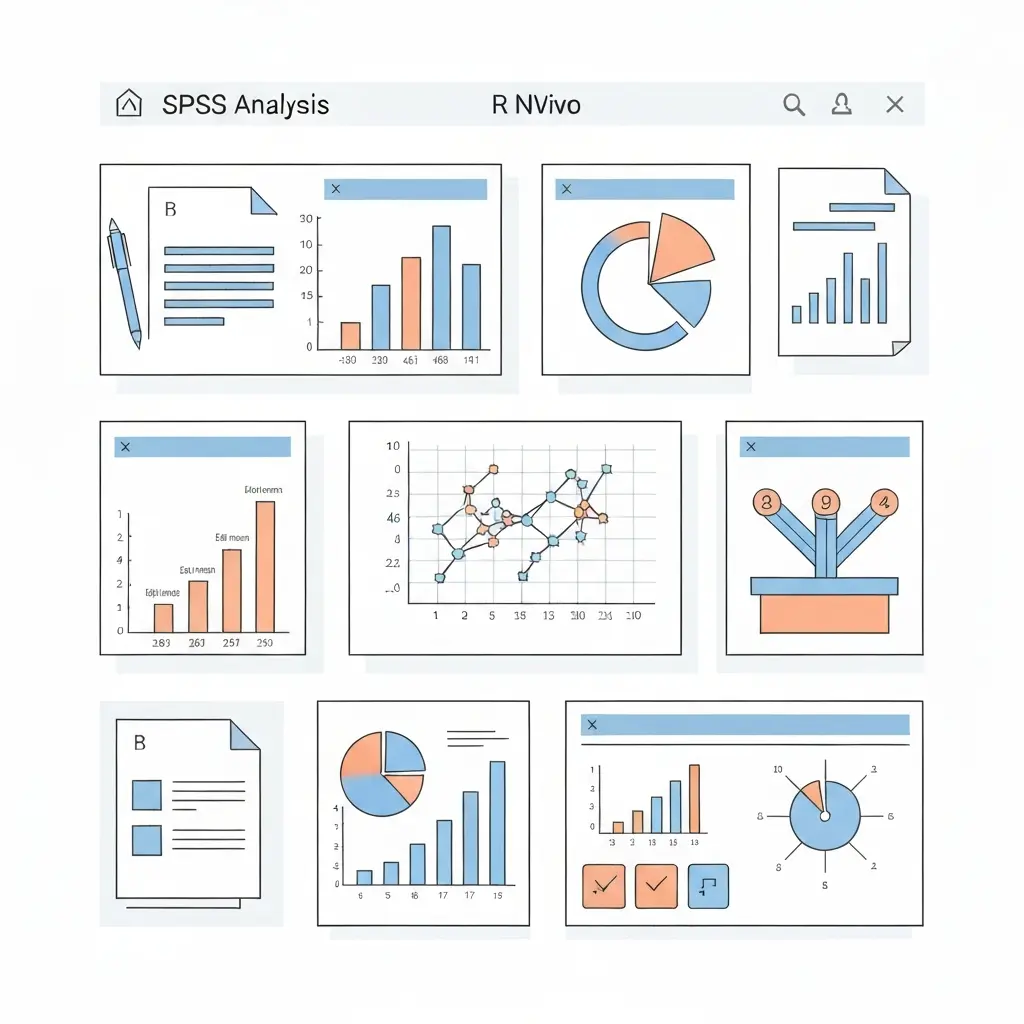 Best Data Analysis Software for Thesis Research Compared 2026: SPSS, R, NVivo, and Atlas.ti