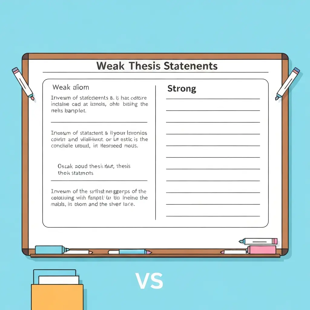 Thesis Statement Examples: 30+ Strong vs Weak Comparisons Across Every Discipline (2026)