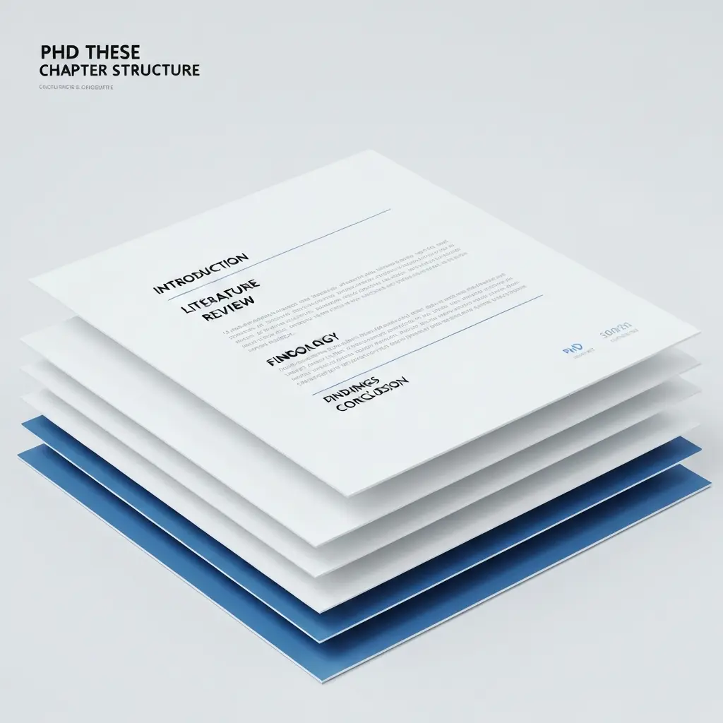 How to Structure a PhD Thesis Step by Step in 2026