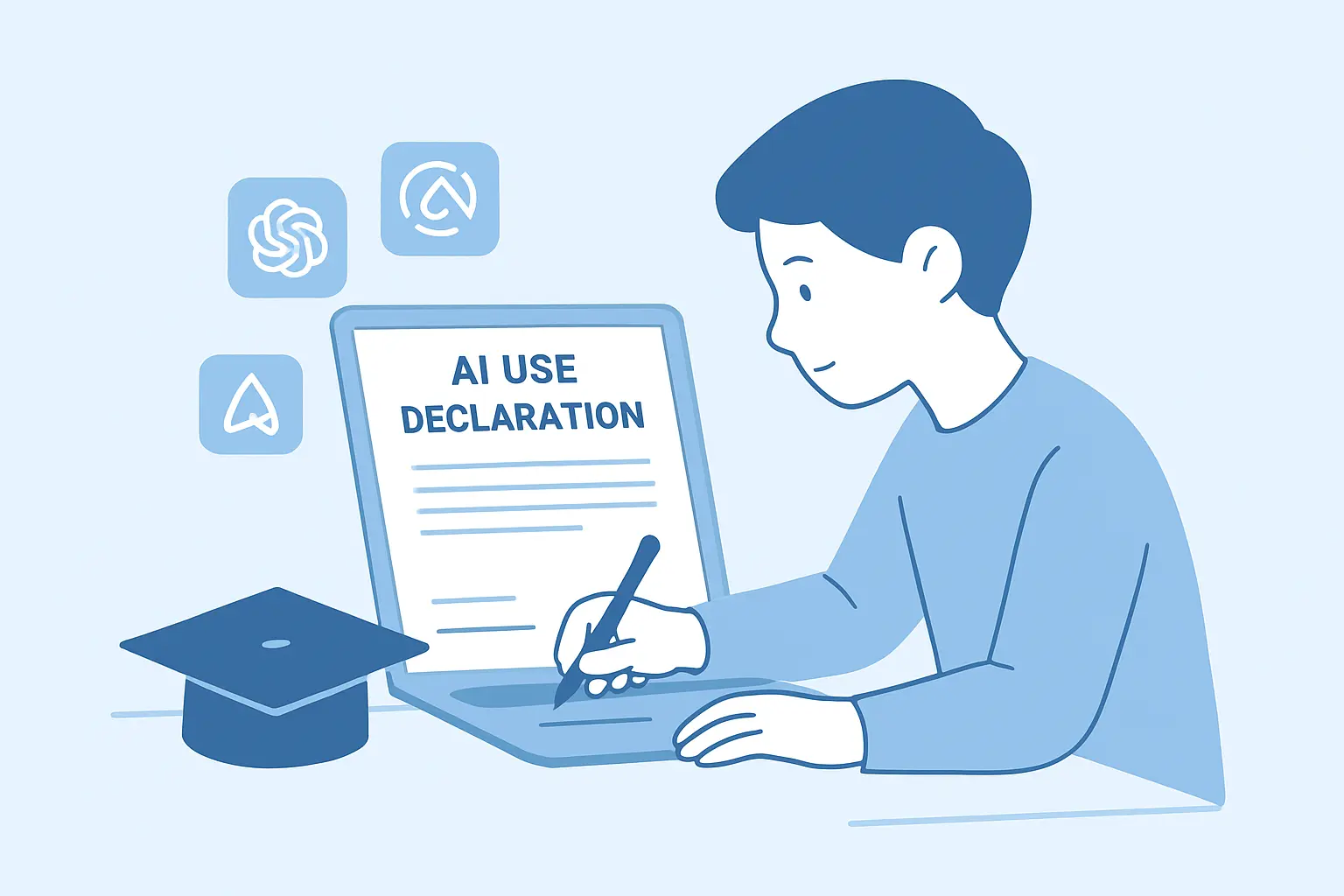 How to Write an AI Use Declaration for Your Thesis (2026 Disclosure Statement Guide)