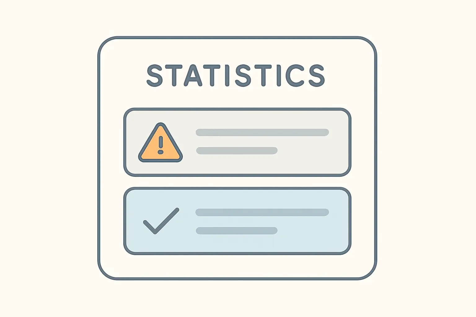 Statistics output showing two result rows with the lower equal-variances-not-assumed row highlighted as the one to read