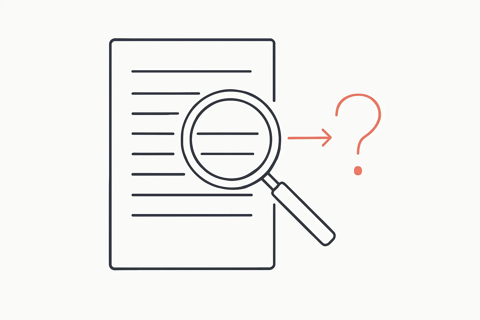An examiner tracing a single unhedged sentence in a thesis into a viva question