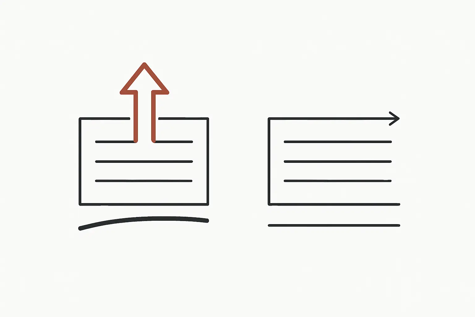 Contrast between an overstated claim and a calibrated claim in academic writing