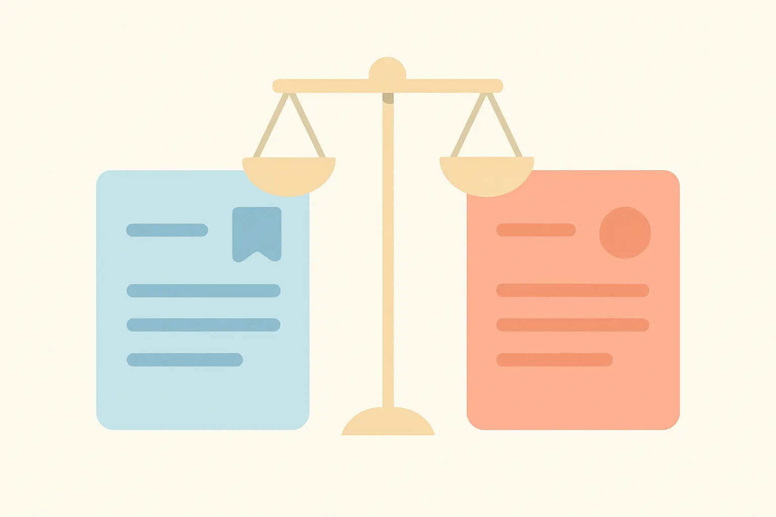 Split illustration contrasting British and American English conventions used in academic writing