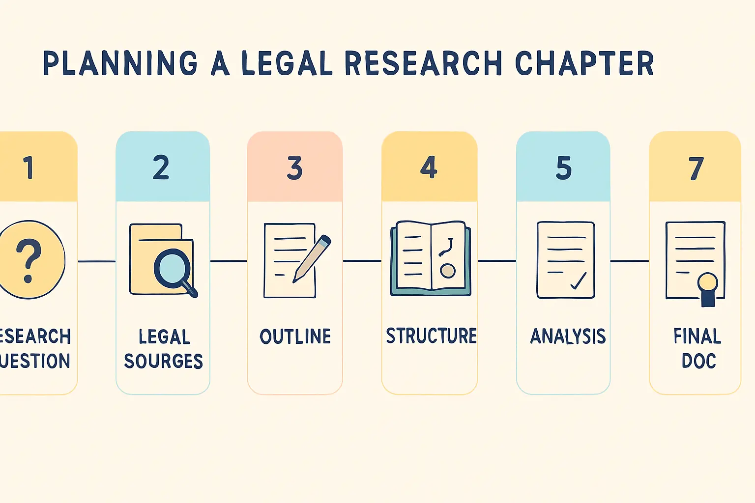 How to Write the Methodology Section of a Doctrinal Law Dissertation Step by Step (2026)