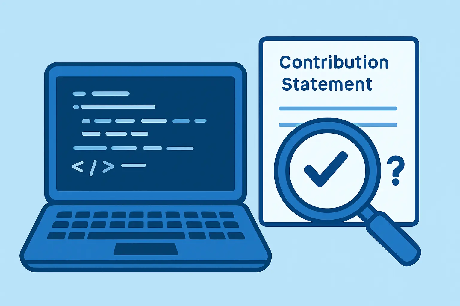 A working codebase alone does not state a research or engineering contribution