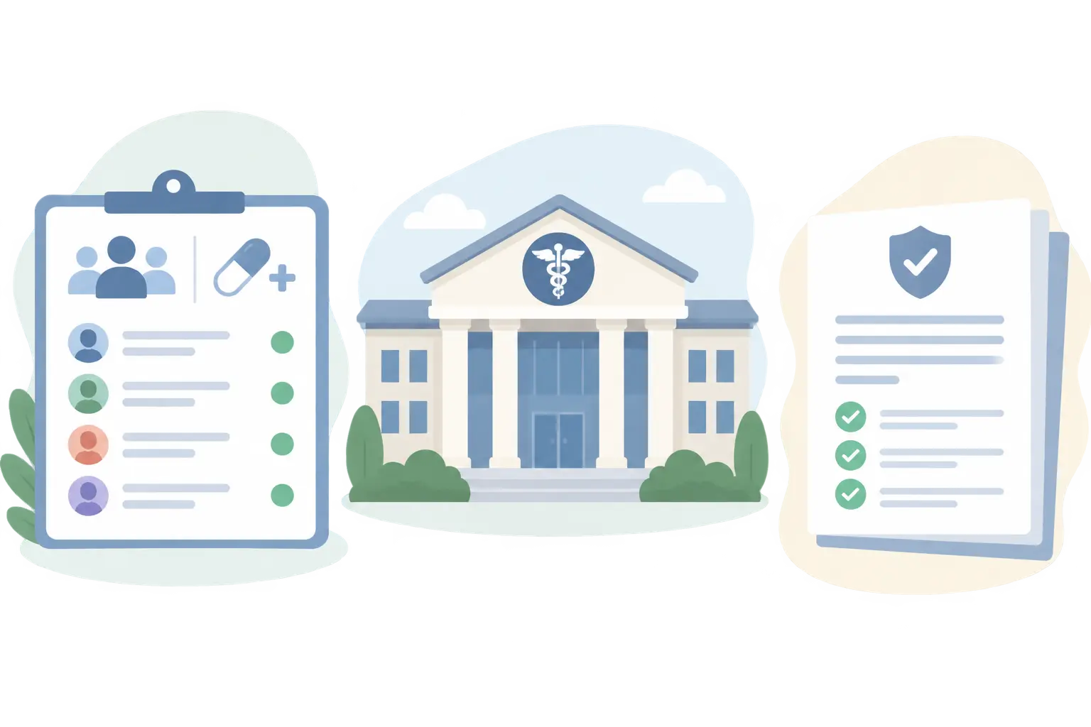 Clinical trial registry card, association building and guidelines document